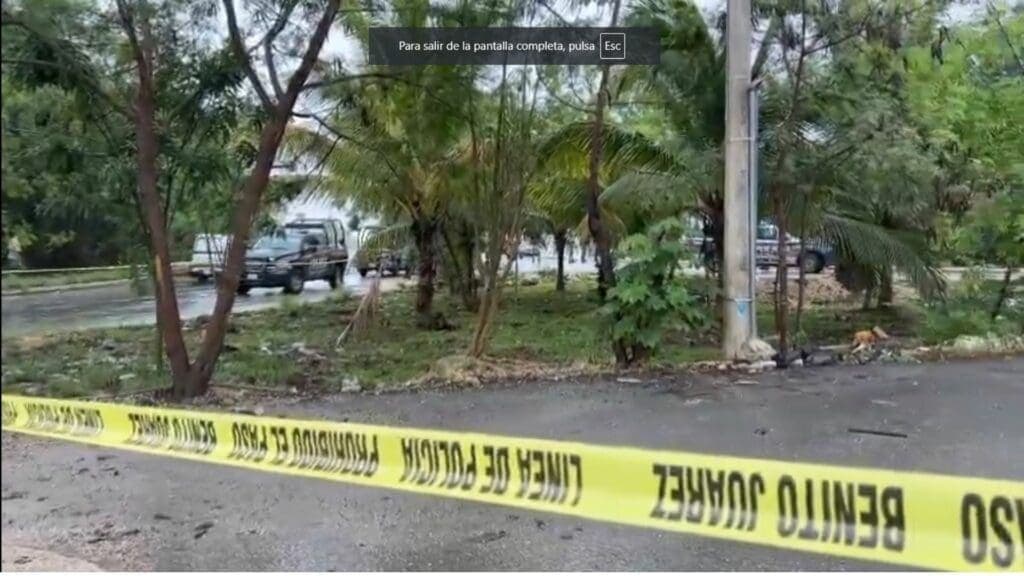 Localizan un cuerpo desmembrado en la Región 255 de Cancún