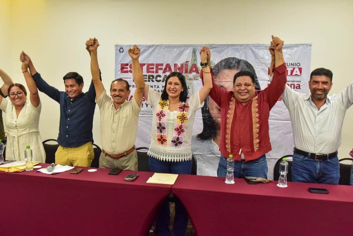 Estefanía Mercado se proclama como virtual presidenta municipal de Solidaridad