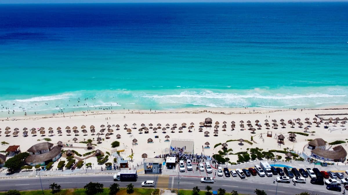 Quintana Roo recibió a 440 mil turistas durante la primera semana de junio de 2024