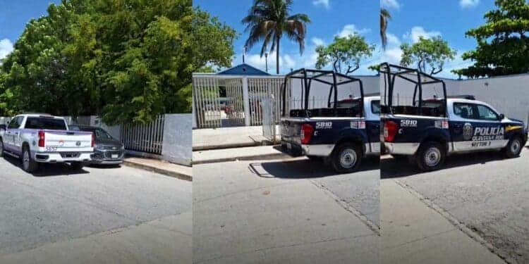 Encuentran un arma al revisar la mochila de un estudiante de secundaria en Cancún