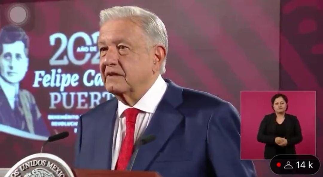 Video: Critica AMLO a medios por asegurar que gobernará a través de Sheinbaum