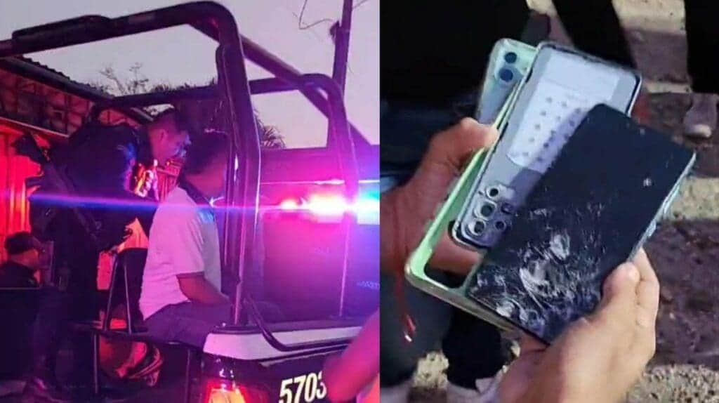 Detienen a dos sujetos por agredir a un reportero y destruir su equipo en presunto intento de invasión en Cancún