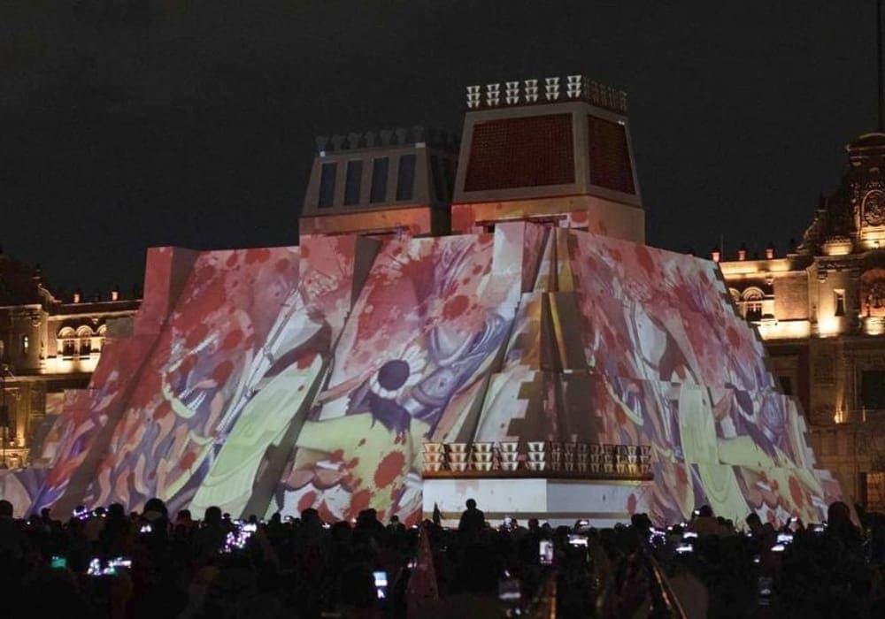 Instalarán pirámide monumental para ofrecer show de luz y sonido gratis en el Zócalo, CDMX