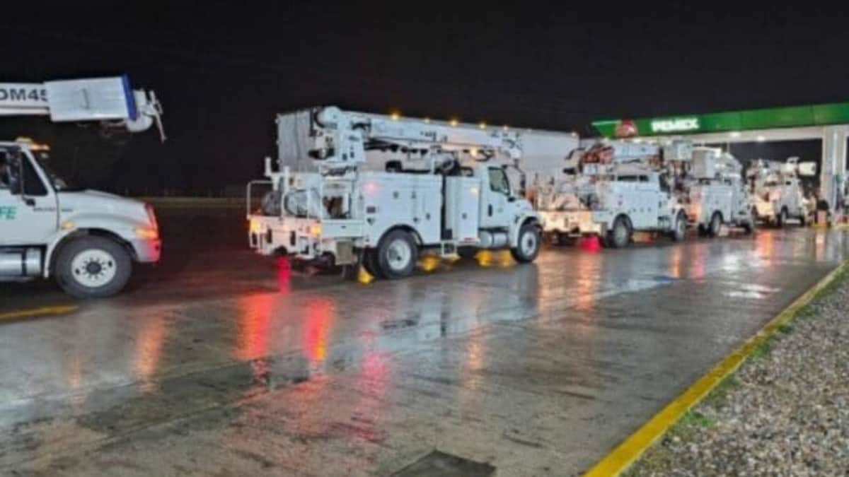 Alista CFE operativo especial en Campeche, Yucatán y Quintana Roo ante la llegada de “Beryl”