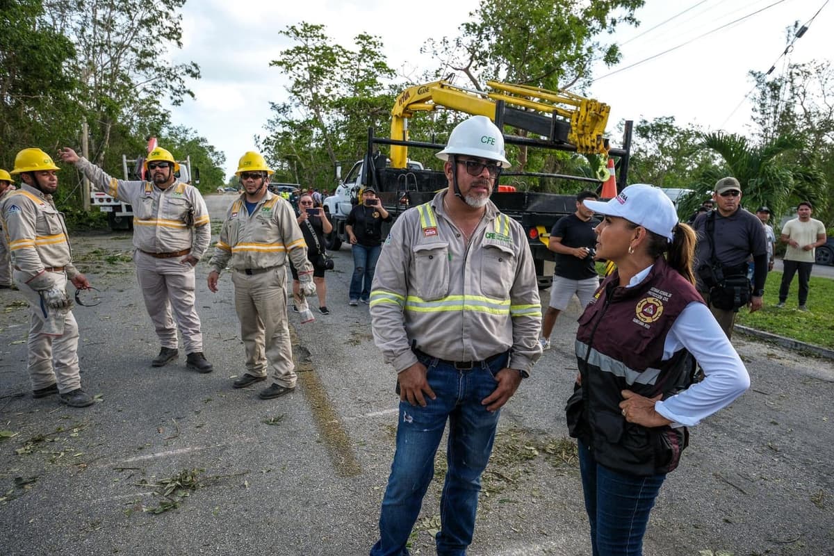 Con Mara Lezama, Quintana Roo mostró mayor preparación ante 'Beryl' que Estados Unidos
