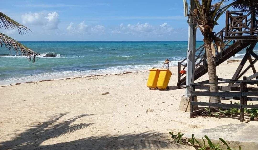 Costas de Playa del Carmen se recuperaron luego del paso del huracán "Beryl"