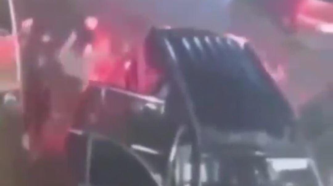 Comando armado levanta a conductor que reclamó porque le pegaron a su auto en Puebla