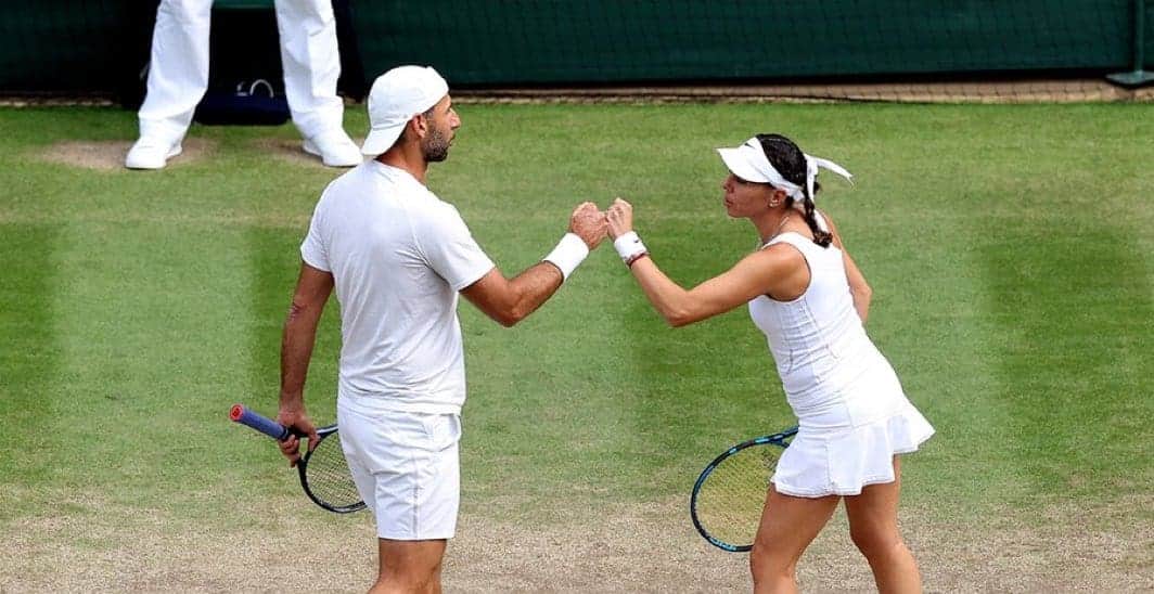 Video: Mexicanos Santiago González y Giuliana Olmos jugarán la final de Wimbledon en dobles mixtos