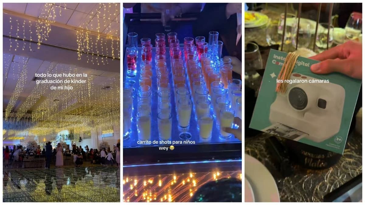 Video: Mamá presume la lujosa graduación de kínder de su hijo en Monterrey y le dicen que "se les pasó la mano"