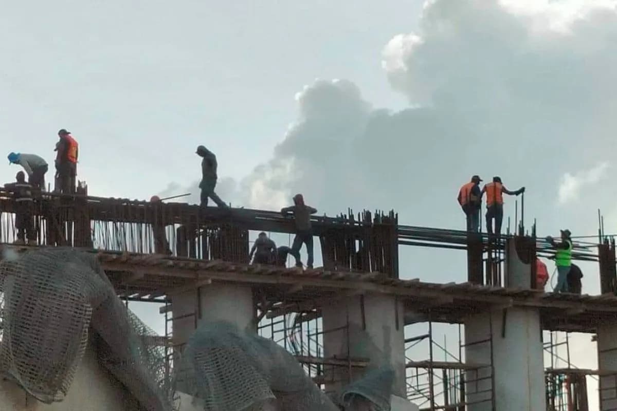 Muere trabajador del Tren Maya tras caerle un rayo