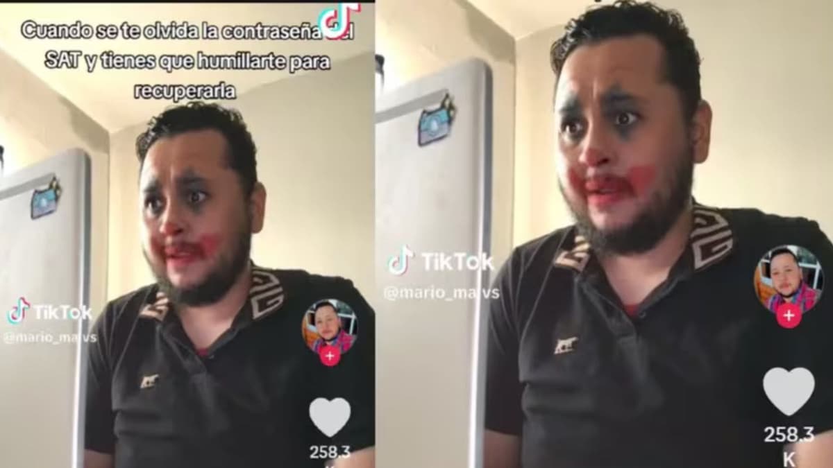 VIDEO: Hombre se viraliza por “burlarse” de procedimientos del SAT para verificar identidad