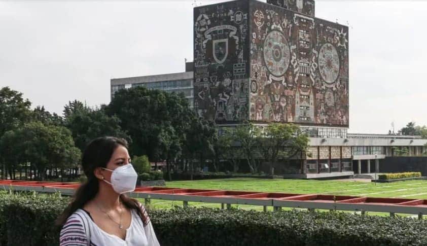 Recomienda UNAM uso de cubrebocas en planteles por alza en casos de covid-19