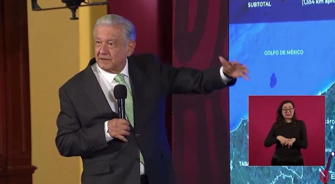Video: Promete AMLO que tramos 6 y 7 del Tren Maya estarán listos en septiembre