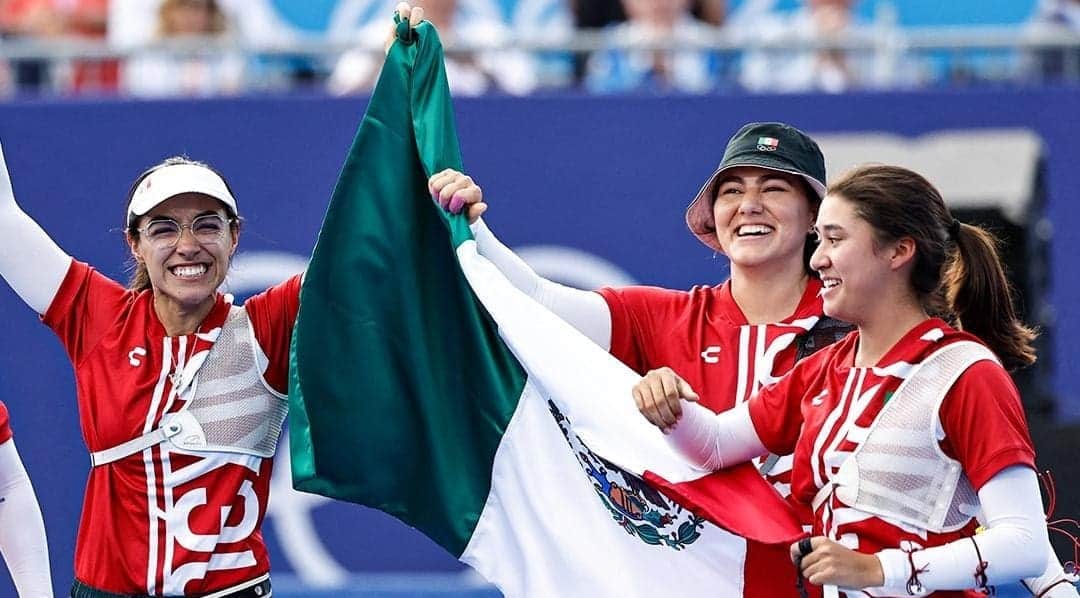 Arqueras Alejandra Valencia, Ángela Ruiz y Ana Paula Vázquez logran bronce para México en París 2024