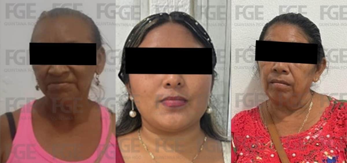 Rescatan a dos adolescentes víctimas de trata en Quintana Roo y detienen a tres mujeres que las explotaban