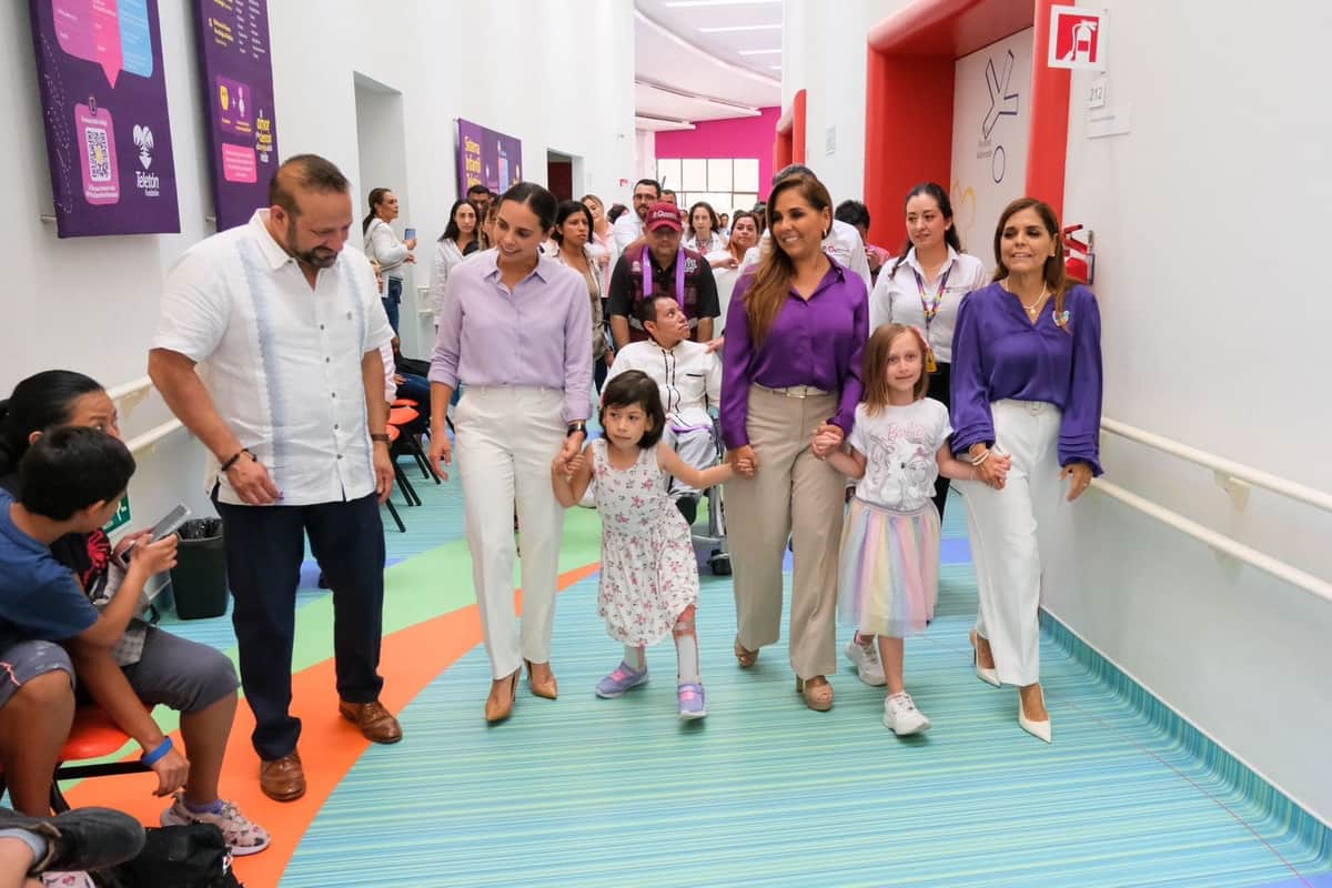 Encabeza Mara Lezama la reapertura de tercera clínica del CRIT Quintana Roo