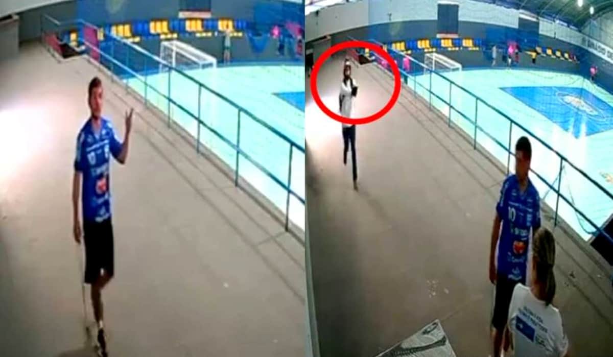 Video: Captan ejecución de un maestro de natación en Brasil