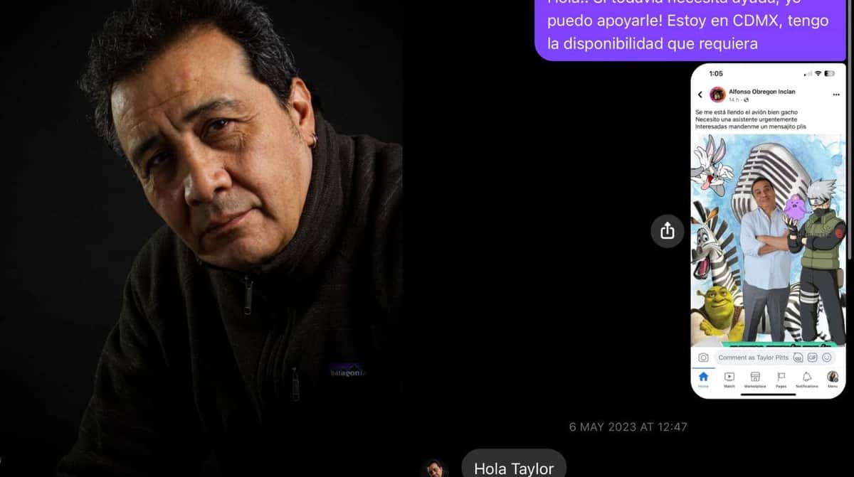 Exhiben mensajes de Alfonso Obregón, actor de doblaje y voz de Shrek detenido por abuso sexual