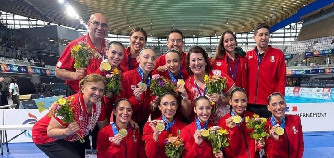 Equipo de natación artística humillado por Ana Guevara busca medalla en París 2024