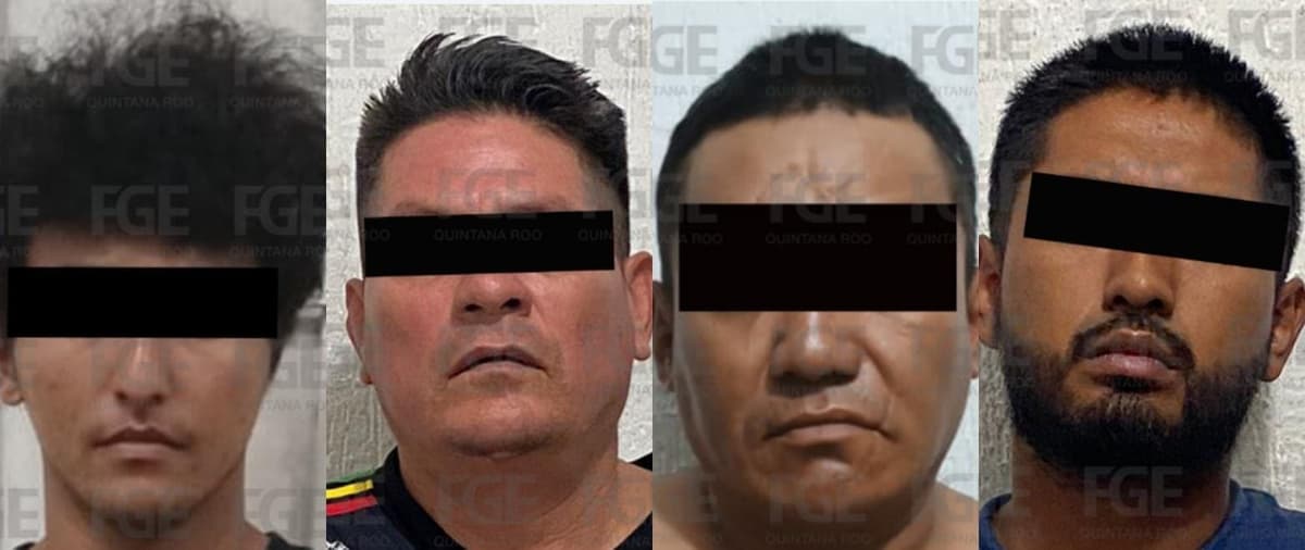 Detienen a presuntos responsables de tres homicidios, incluido el del menor asesinado en playa de Cancún