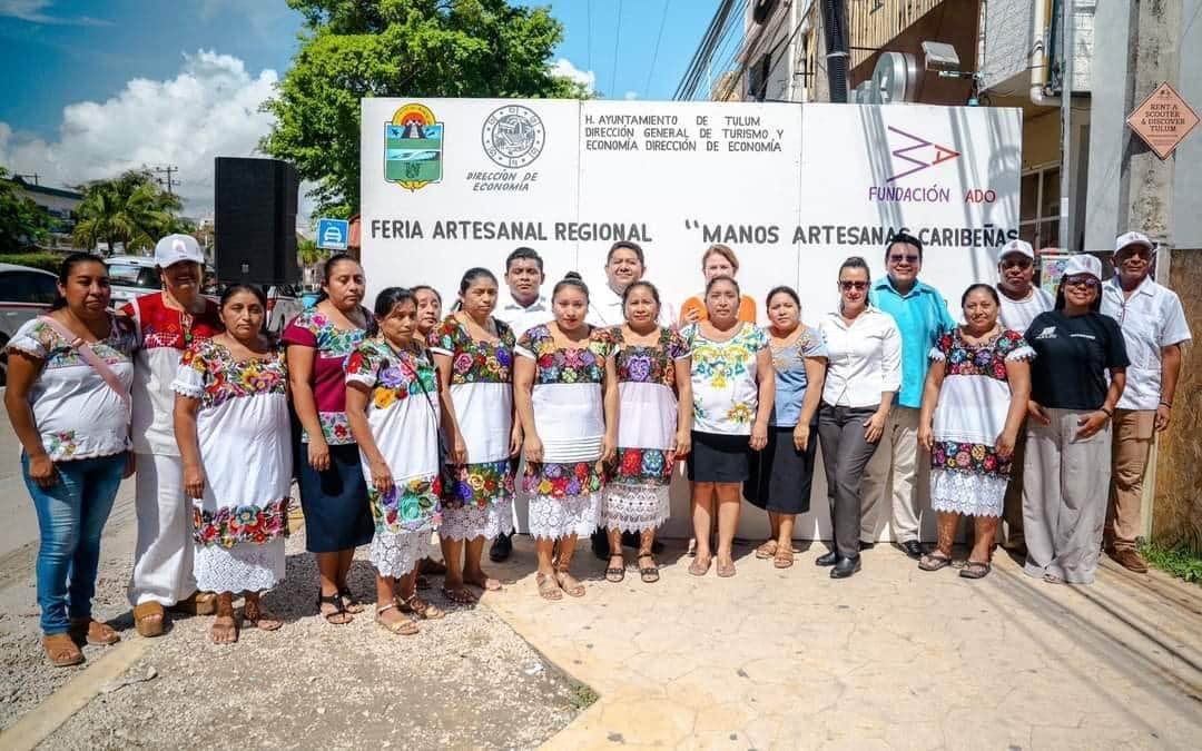 Tulum inaugura su primera Expo Artesanal en la Terminal de Autobuses ADO