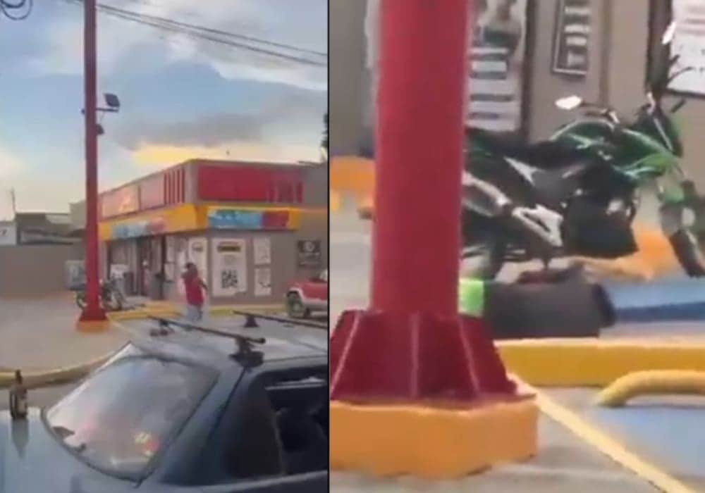 Video: Sujeto le corta con una pala ambas manos a un indigente por robar en Macuspana, Tabasco