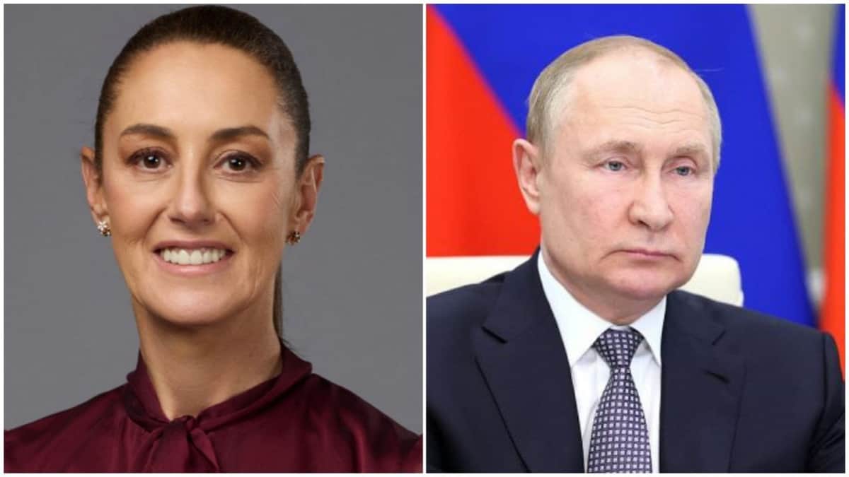 Claudia Sheinbaum ha invitado a Vladimir Putin, presidente de Rusia, a su toma de posesión