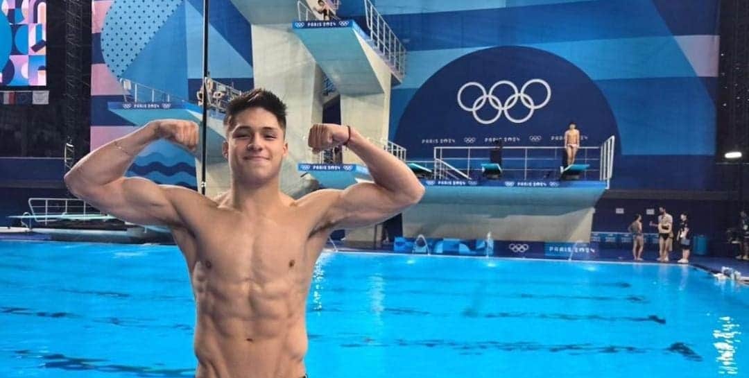 Video: Osmar Olvera logra bronce en trampolín 3m; es su segunda medalla en París 2024