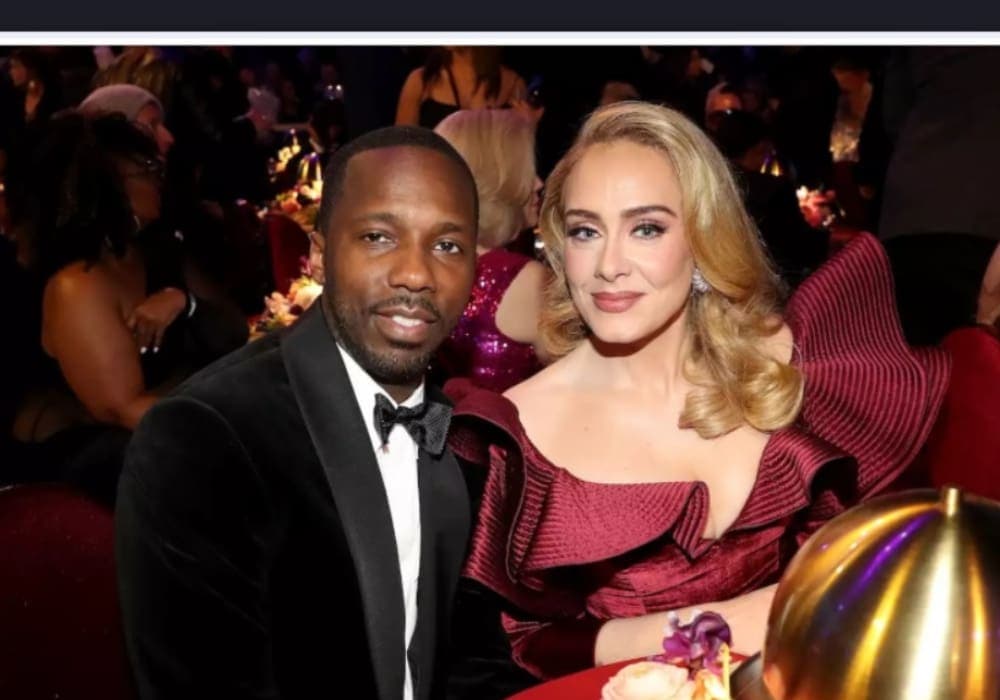 Video: Adele revela en pleno concierto que se casará con su novio Rich Paul