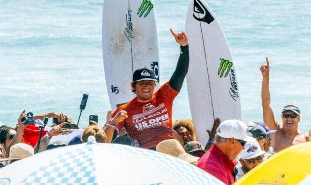 Video: Surfista mexicano Alan Cleland triunfa en el US Open