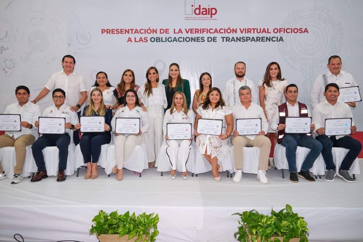 Somos un gobierno transparente, honesto y de cuentas claras para el pueblo de Quintana Roo; vamos por el camino correcto: Mara Lezama