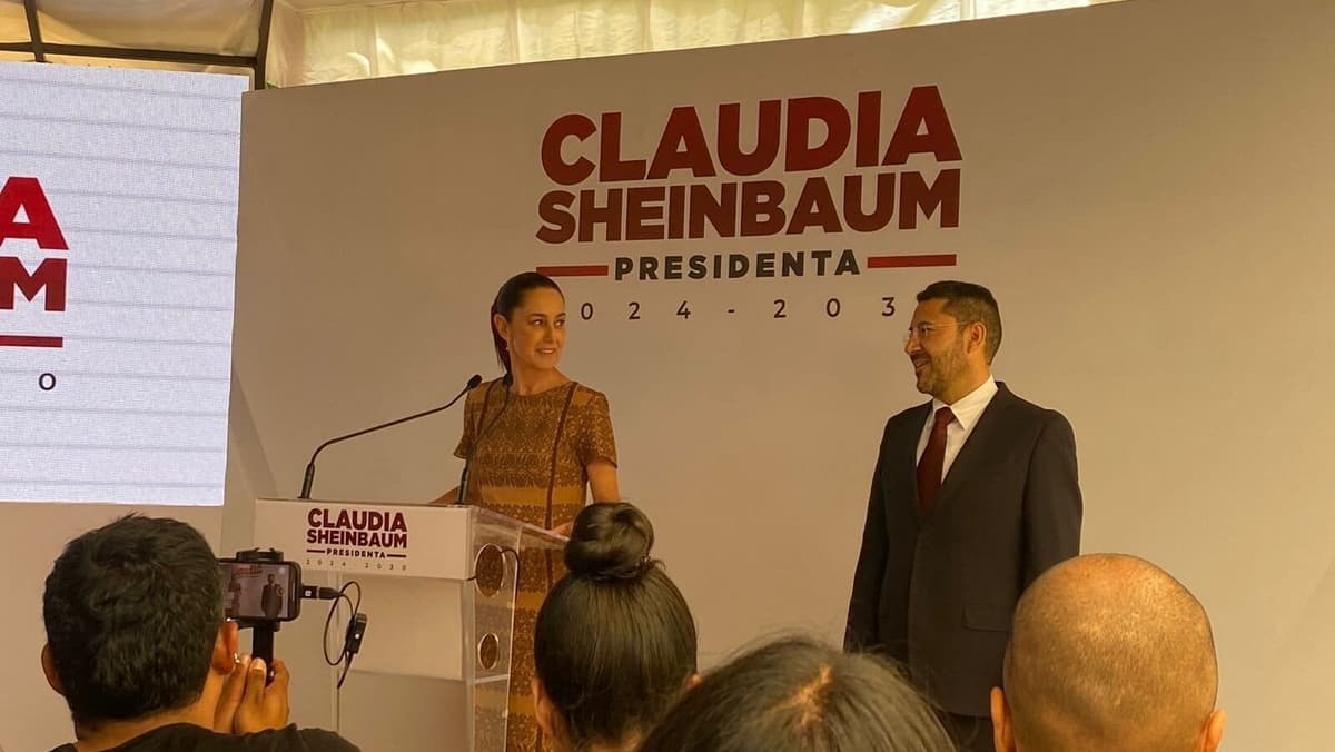 Anuncia Claudia Sheinbaum a Martí Batres como próximo director general del ISSSTE
