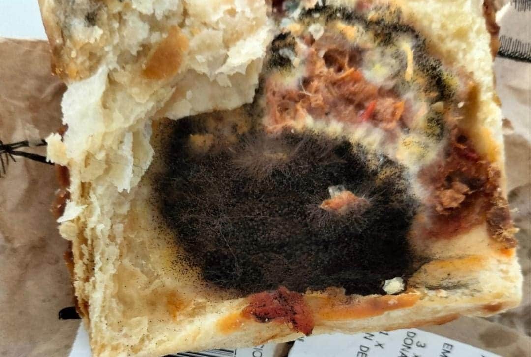 Denuncia clienta que un Soriana de Cancún le vendió empanadas con moho