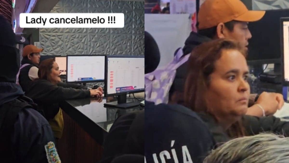 VIDEO: Mujer explota contra taquillera en central de autobuses y la bautizan 'Lady Cancélamelo'