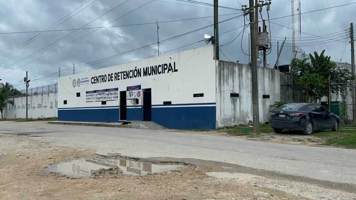 Trasciende fuga de un reo de la cárcel de Playa del Carmen