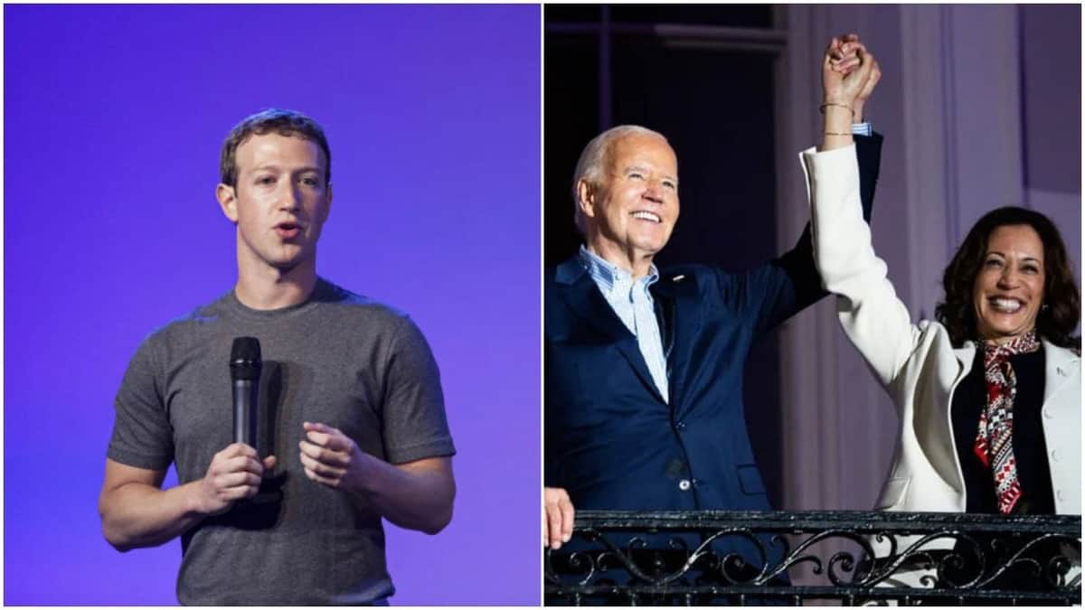 Zuckerberg revela que Joe Biden y Kamala Harris presionaron a Facebook para ocultar contenido sobre Covid-19