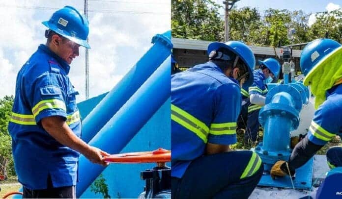 Aguakan inicia obras de introducción de red de agua potable en Av. Sierra Madre de Cancún