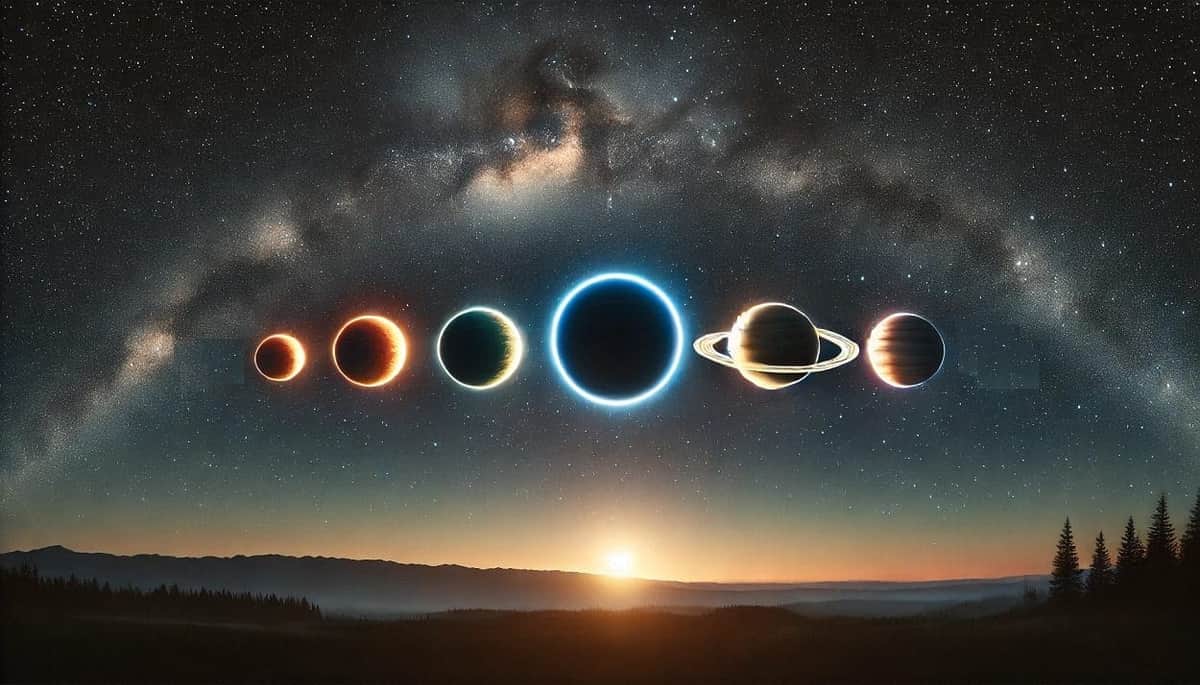 Seis planetas se alinearán antes de finalizar agosto y no volverán a hacerlo en 10 años; cuándo verlo