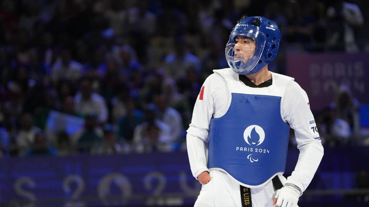Video: Mexicano Luis Nájera se queda con la medalla de plata en parataekwondo de París 2024
