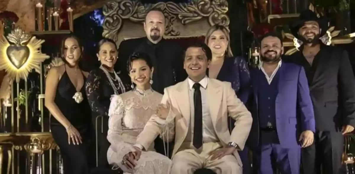 Pepe Aguilar revela que pagó la lujosa boda de Ángela y Christian Nodal; tachan a su yerno de tacaño