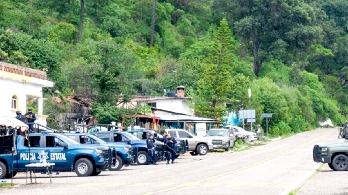 Balacera en zona serrana de Concordia, Sinaloa, deja siete muertos