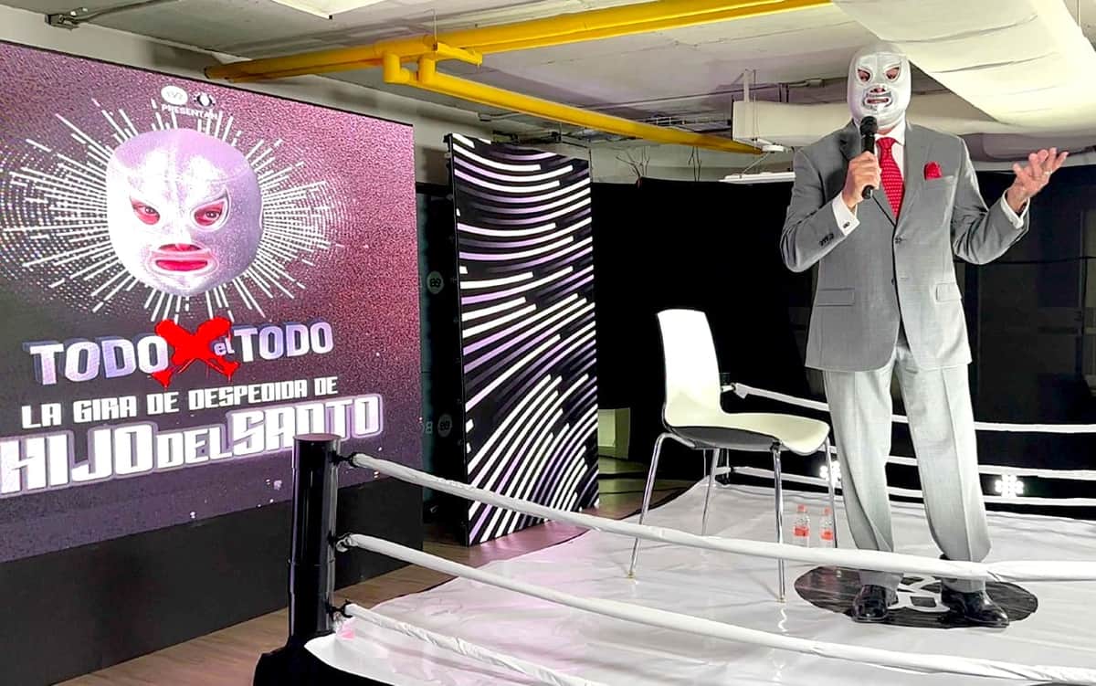 Video: Espectacular recibimiento al Hijo del Santo en su “Gira de Despedida” en la Arena Ciudad de México