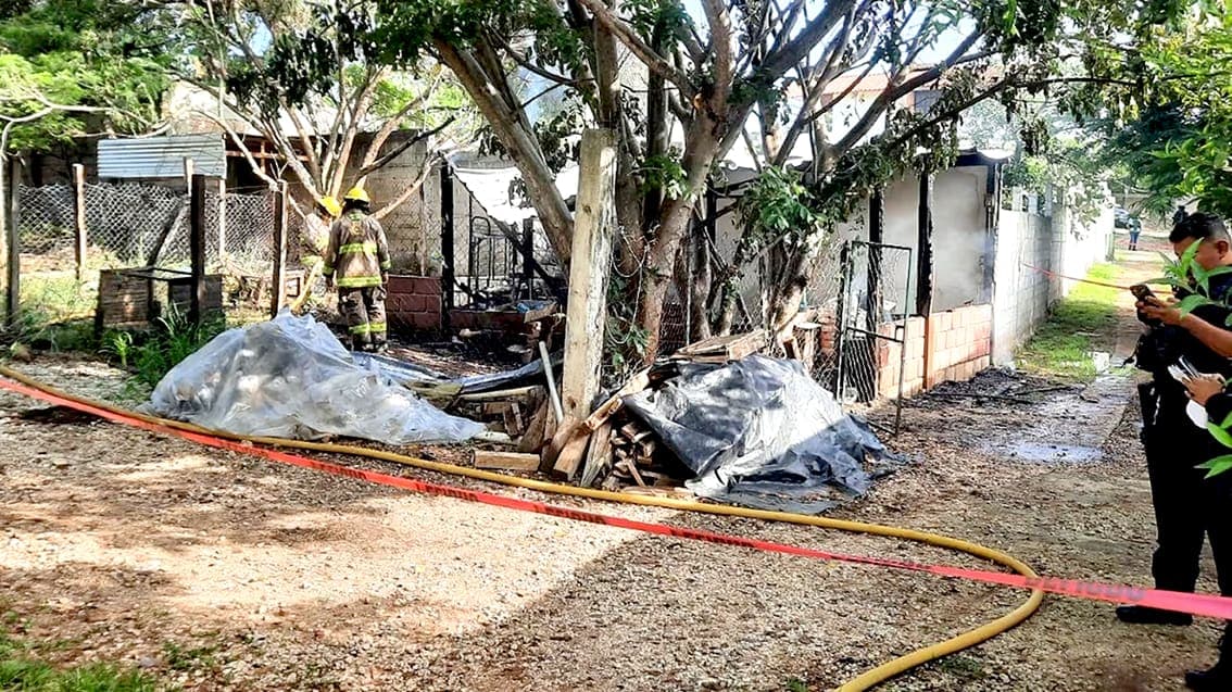 Muere una menor de edad por incendio provocado en Berriozábal, Chiapas