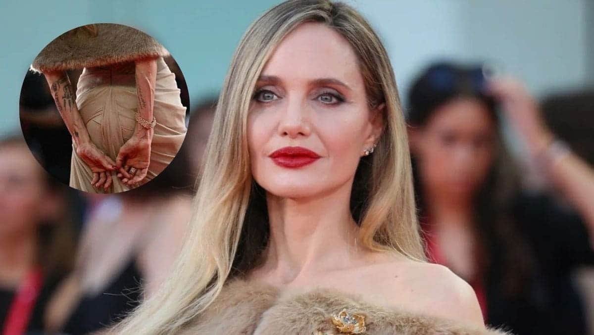 Angelina Jolie preocupa por extraña condición en manos y brazos