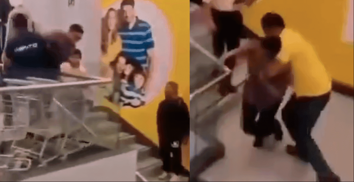 VIDEO: Empleado de Coppel detiene a presunto ladrón en una tienda en Pachuca