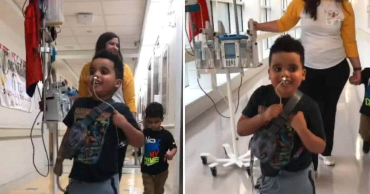 VIDEO: Emotiva reacción de niño al enterarse que llegó su corazón para trasplante