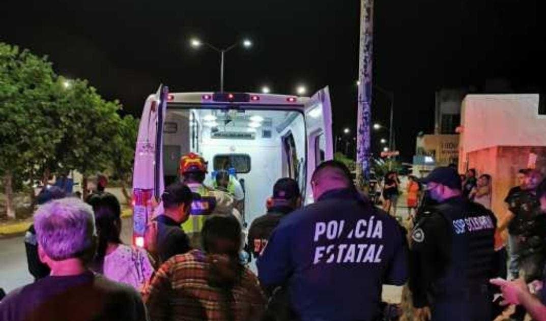 Sujeto fue apuñalado durante una riña en Villas del Sol de Playa del Carmen