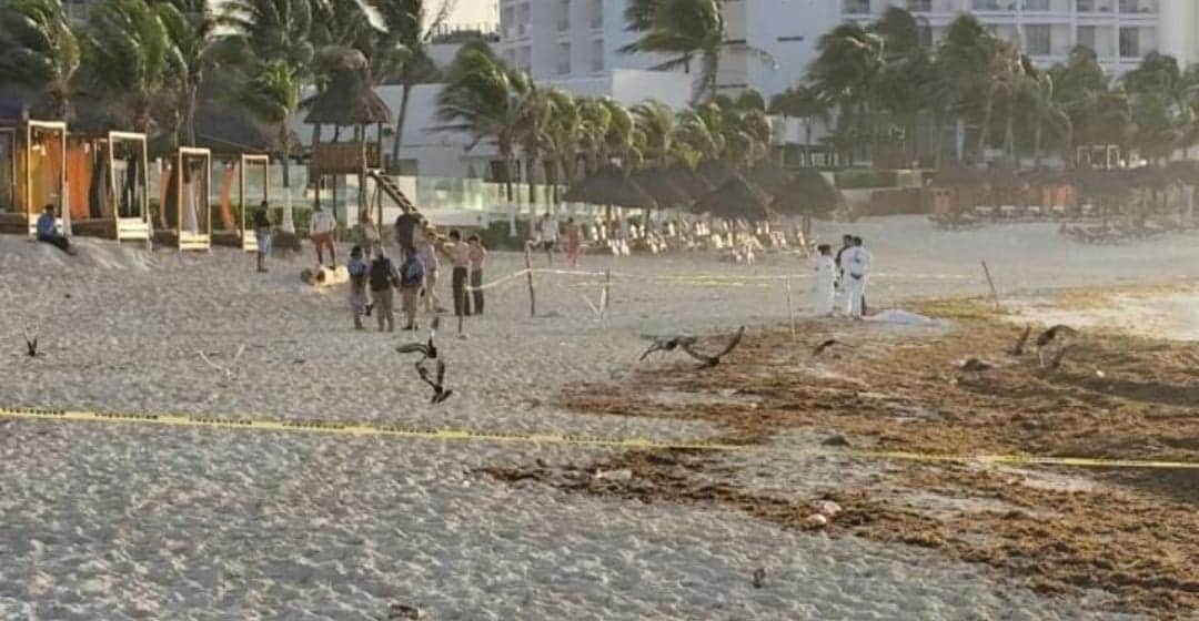 Fallece ahogada una turista de origen extranjero en playa de Cancún