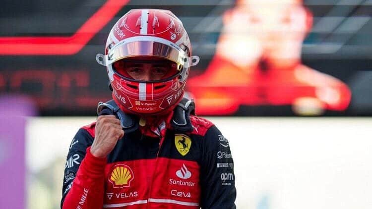 Video: Leclerc se queda con la pole en el GP de Azerbaiyán, “Checo” Pérez saldrá cuarto