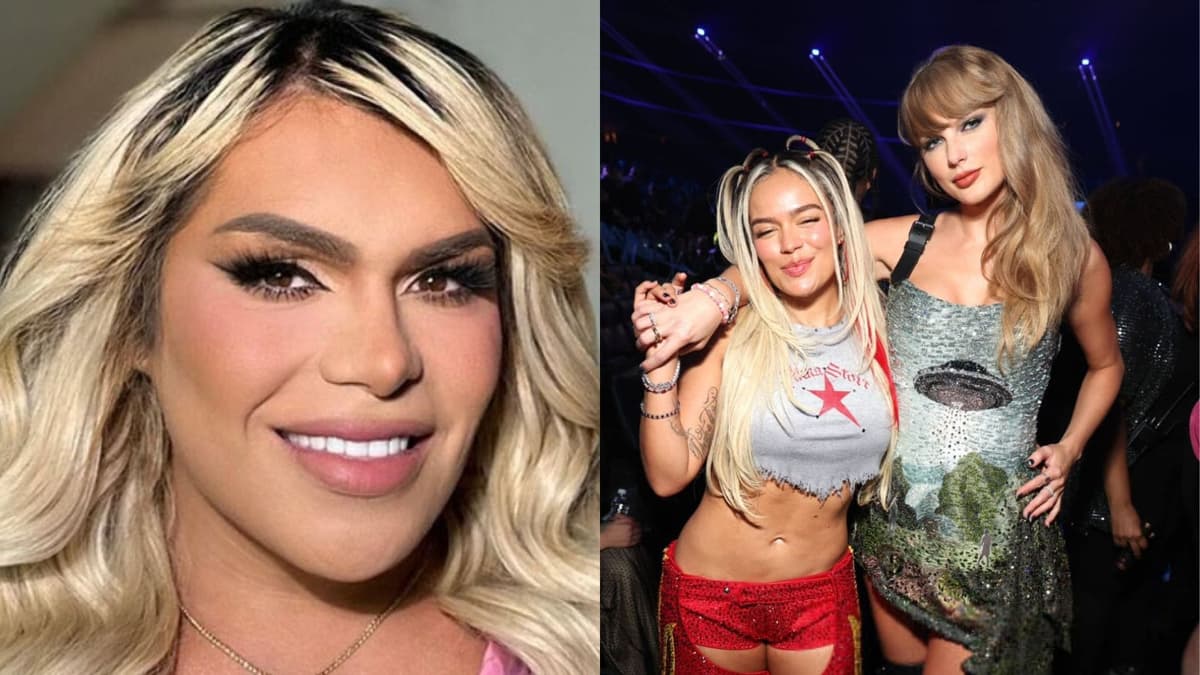 Confunden a Karol G con Wendy Guevara tras foto con Taylor Swift